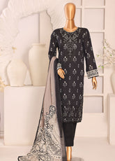 Nayab By HZ Textile Printkari Embroidered Lawn 3 Piece Unstitched Suit HZ26NPEV2 NPE-10