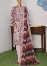 Nayab By HZ Textile Printkari Embroidered Lawn 3 Piece Unstitched Suit HZ26NPEV3 NPE-02