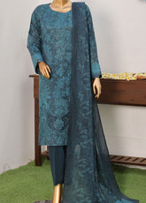 Nayab By HZ Textile Printkari Embroidered Lawn 3 Piece Unstitched Suit HZ26NPEV3 NPE-08