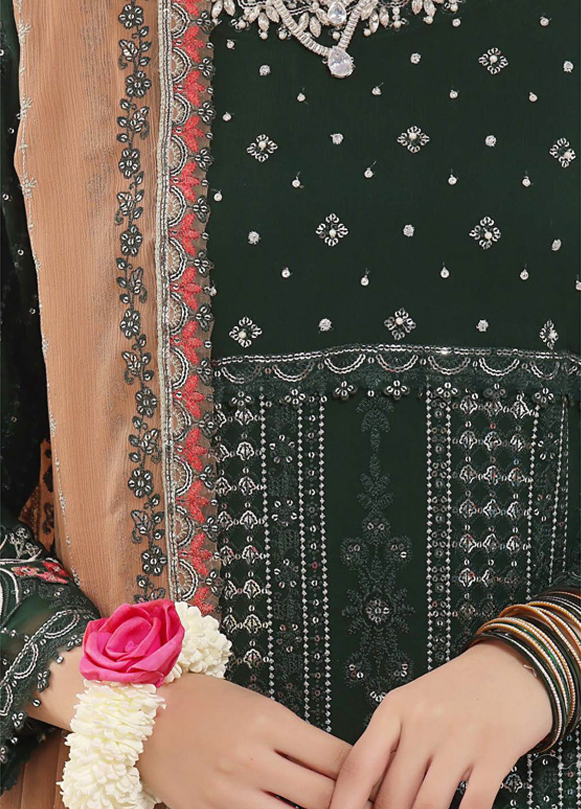 Nayara by Pak Fabrics Embroidered Chiffon Suits Stitched 3 Piece - PF25NL CL-448 Nayara by Pak Fabrics Embroidered Chiffon Suits Stitched 3 Piece - PF25NL CL-448