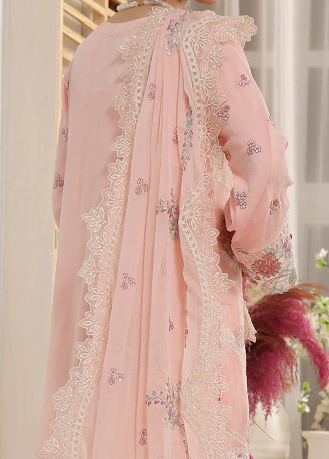 Nayara by Pak Fabrics Embroidered Chiffon Suits Stitched 3 Piece - PF25NL CL-449 Nayara by Pak Fabrics Embroidered Chiffon Suits Stitched 3 Piece - PF25NL CL-449