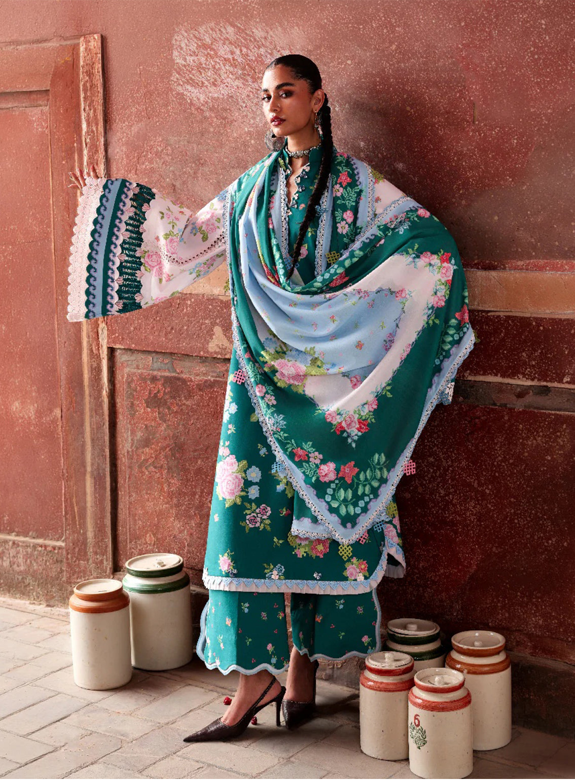 Neoma By Republic Womenswear Printed Lawn 3 Piece Unstitched Suit RW26NSP D-SP-6 GULBANO Neoma By Republic Womenswear Printed Lawn 3 Piece Unstitched Suit RW26NSP D-SP-6 GULBANO