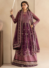 Neoma By Xenia Formals Embroidered Chiffon 3 Piece Unstitched Suit XE26NUF D-01 YAWI