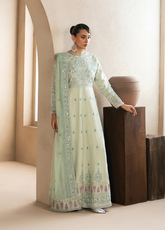 Neoma By Xenia Formals Embroidered Raw Silk 3 Piece Unstitched Suit XE26NUF D-03 SELA