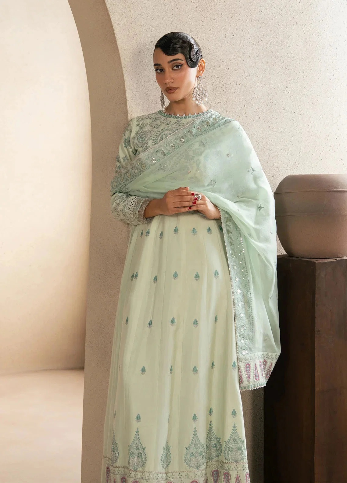 Neoma By Xenia Formals Embroidered Raw Silk 3 Piece Unstitched Suit XE26NUF D-03 SELA Neoma By Xenia Formals Embroidered Raw Silk 3 Piece Unstitched Suit XE26NUF D-03 SELA