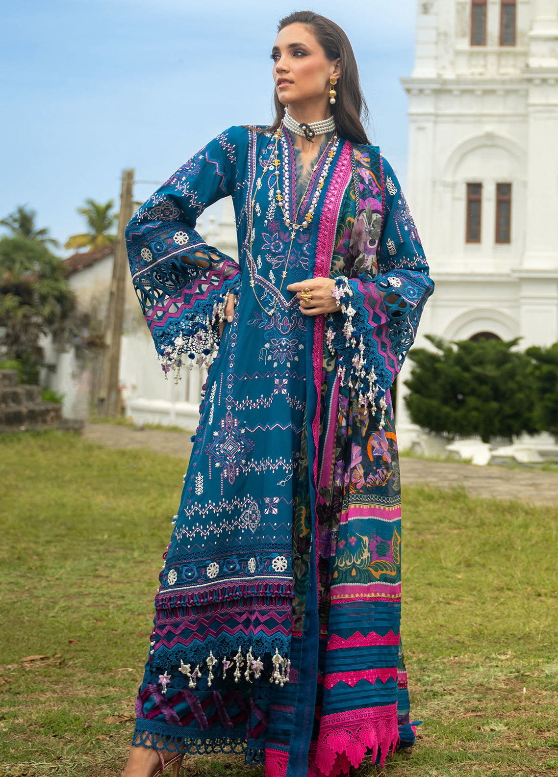 Neroli By Annus Abrar Luxury Embroidered Lawn 3 Piece Unstitched Suit AA26NLL D-07 SERAYA Neroli By Annus Abrar Luxury Embroidered Lawn 3 Piece Unstitched Suit AA26NLL D-07 SERAYA