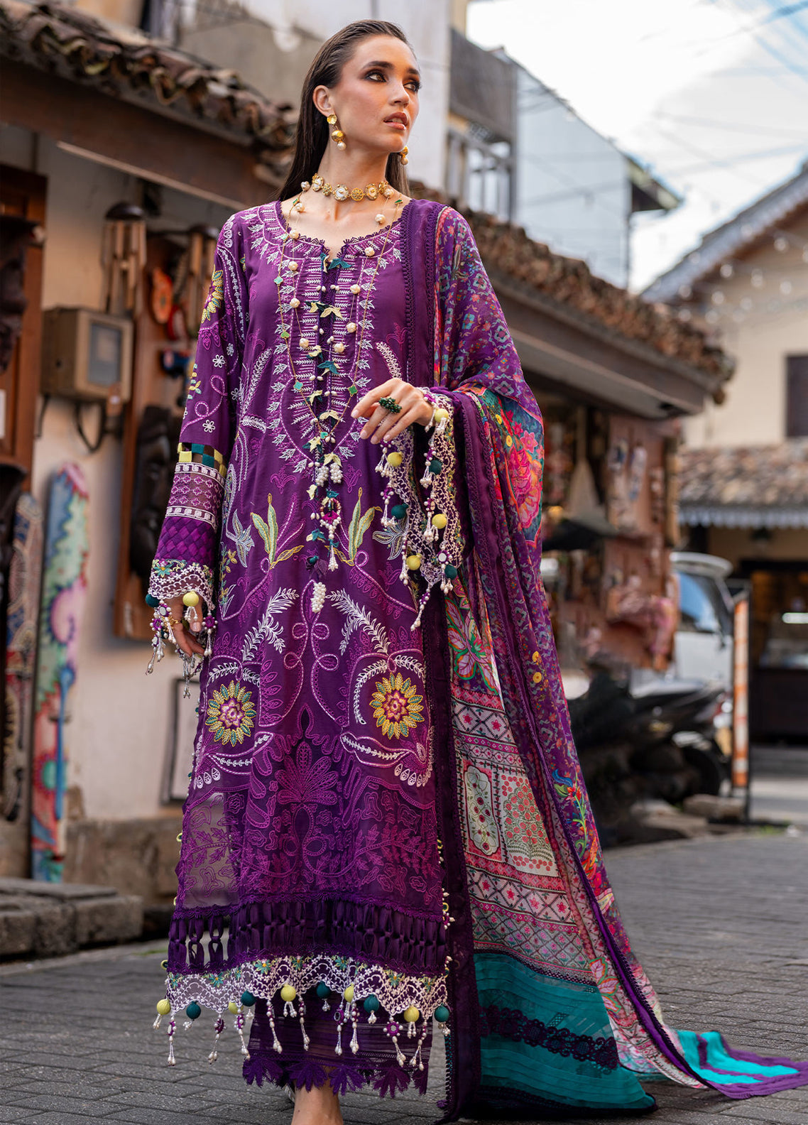 Neroli By Annus Abrar Luxury Embroidered Lawn 3 Piece Unstitched Suit AA26NLL D-08 ZOILA Neroli By Annus Abrar Luxury Embroidered Lawn 3 Piece Unstitched Suit AA26NLL D-08 ZOILA