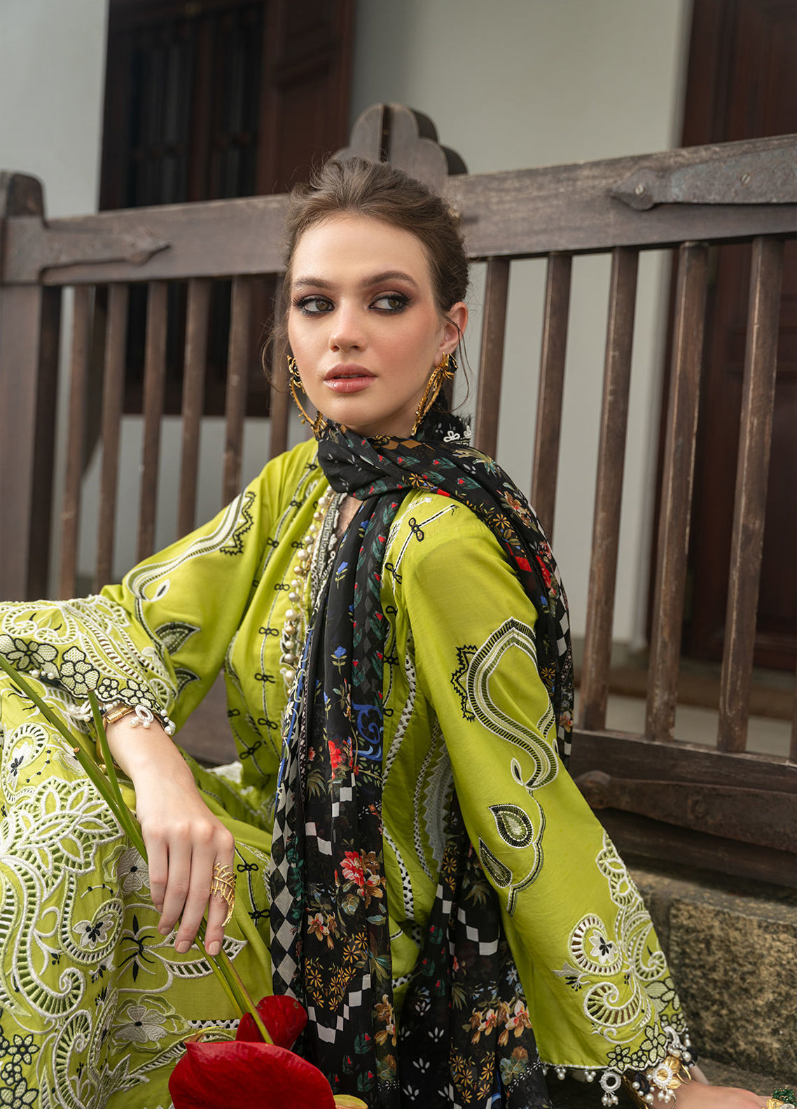 Neroli By Annus Abrar Luxury Embroidered Lawn 3 Piece Unstitched Suit AA26NLL D-11 RUTABA Neroli By Annus Abrar Luxury Embroidered Lawn 3 Piece Unstitched Suit AA26NLL D-11 RUTABA