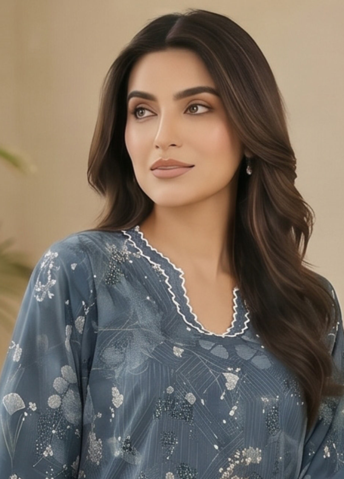 Neutral By Sahar Printed Lawn 2 Piece Unstitched Suit S26NEPV2 D-05 WILLOW REVERIE Neutral By Sahar Printed Lawn 2 Piece Unstitched Suit S26NEPV2 D-05 WILLOW REVERIE