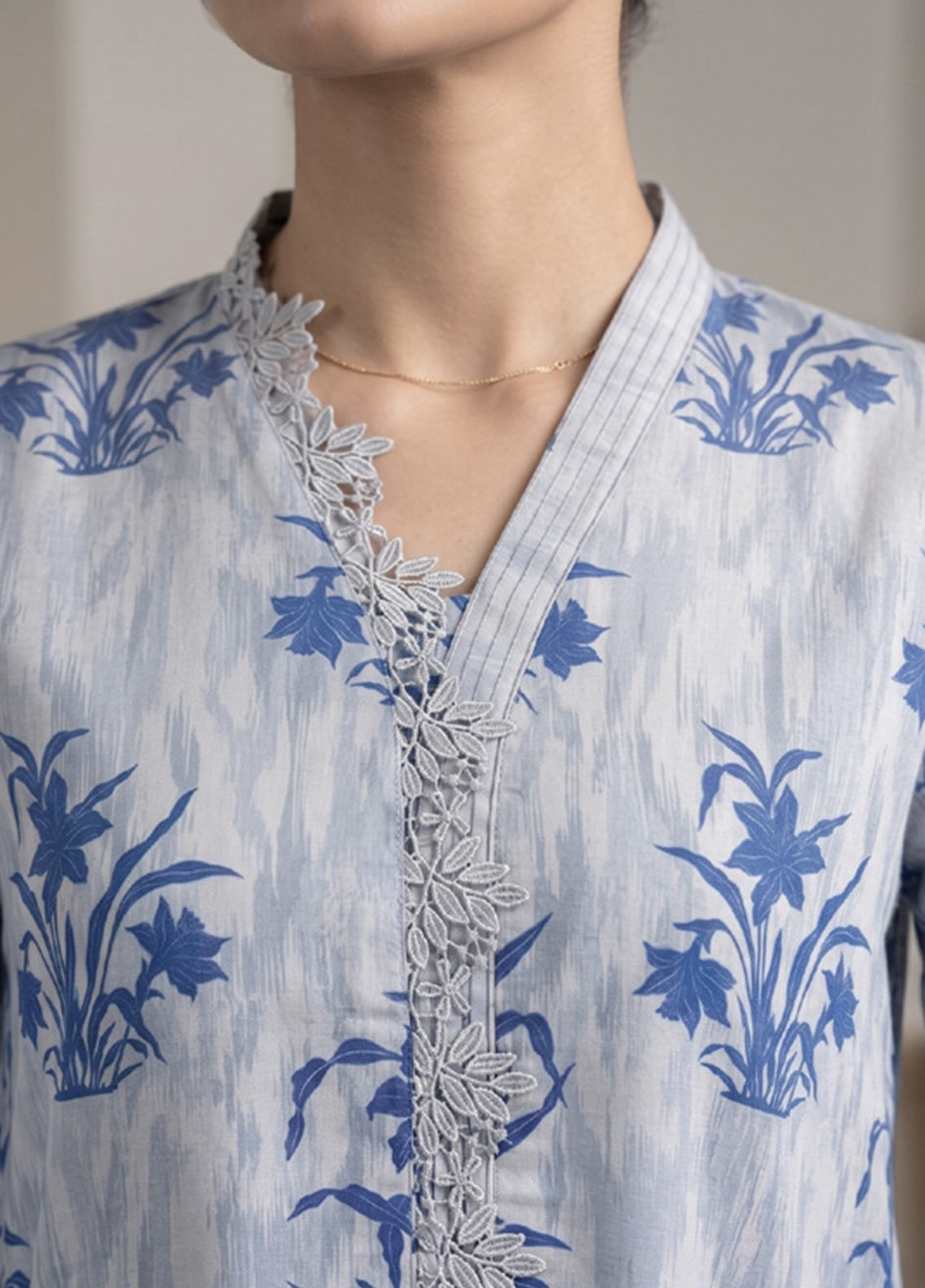 Neutral By Sahar Printed Lawn 2 Piece Unstitched Suit S26NEPV2 D-06 SILVER FERN Neutral By Sahar Printed Lawn 2 Piece Unstitched Suit S26NEPV2 D-06 SILVER FERN