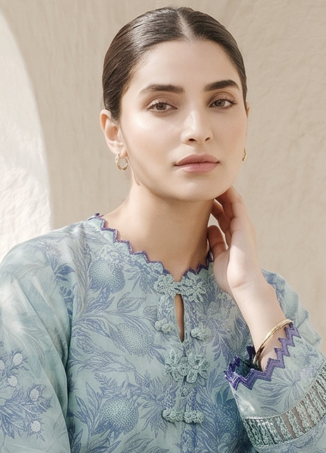 Neutral By Sahar Printed Lawn 2 Piece Unstitched Suit S26NEPV2 D-11 MINT CANOPY Neutral By Sahar Printed Lawn 2 Piece Unstitched Suit S26NEPV2 D-11 MINT CANOPY