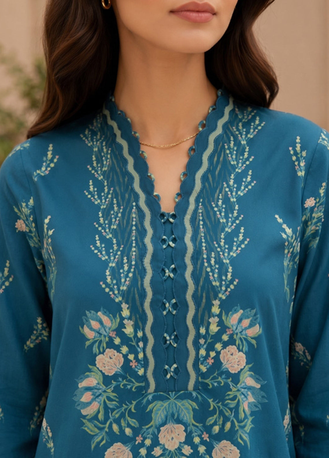 Neutral By Sahar Printed Lawn 2 Piece Unstitched Suit S26NEPV2 D-14 EMERALD SONATA Neutral By Sahar Printed Lawn 2 Piece Unstitched Suit S26NEPV2 D-14 EMERALD SONATA