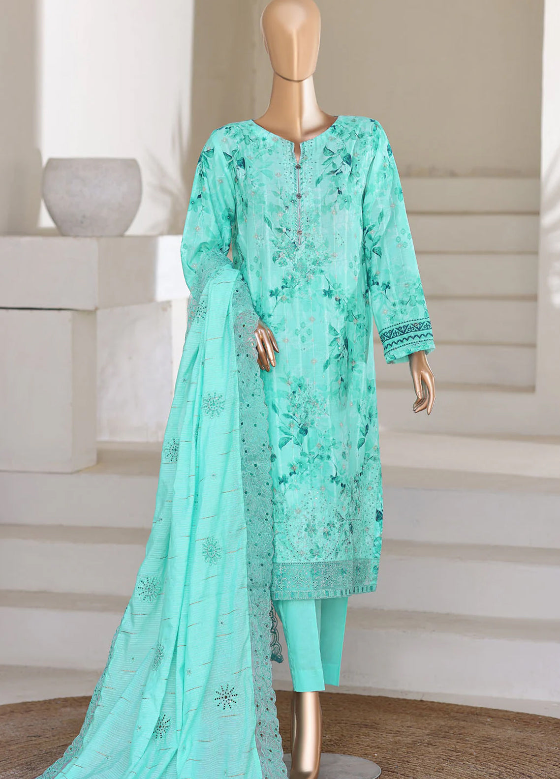 Ninokara By HZ Textile Embroidered Jacquard 3 Piece Unstitched Suit HZ26N NJE-7002 Ninokara By HZ Textile Embroidered Jacquard 3 Piece Unstitched Suit HZ26N NJE-7002