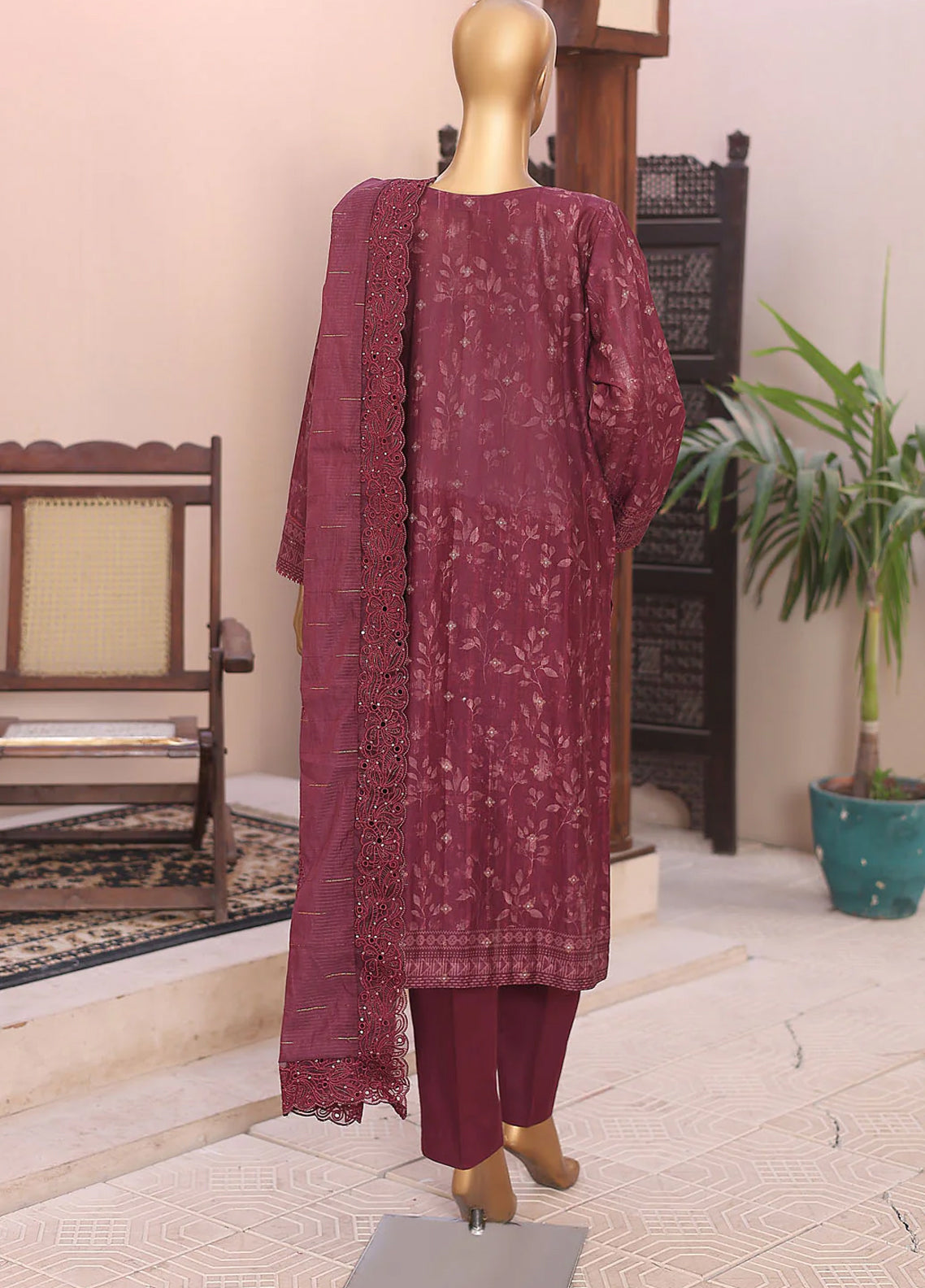 Ninokara By HZ Textile Embroidered Jacquard 3 Piece Unstitched Suit HZ26N NJE-7016 Ninokara By HZ Textile Embroidered Jacquard 3 Piece Unstitched Suit HZ26N NJE-7016