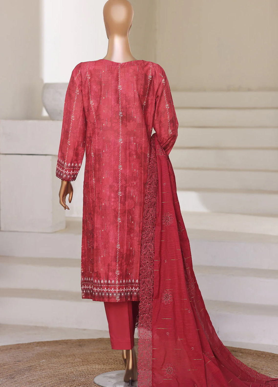 Ninokara By HZ Textile Embroidered Jacquard 3 Piece Unstitched Suit HZ26N NJE-7018 Ninokara By HZ Textile Embroidered Jacquard 3 Piece Unstitched Suit HZ26N NJE-7018