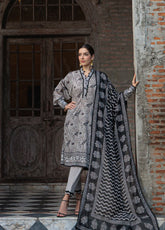 Noir & Blanc By Gul Ahmed Printed Lawn 3 Piece Unstitched Suit GA26NB-WB D-B-62005