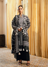 Noir & Blanc By Gul Ahmed Printed Lawn 3 Piece Unstitched Suit GA26NB-WB D-B-62010