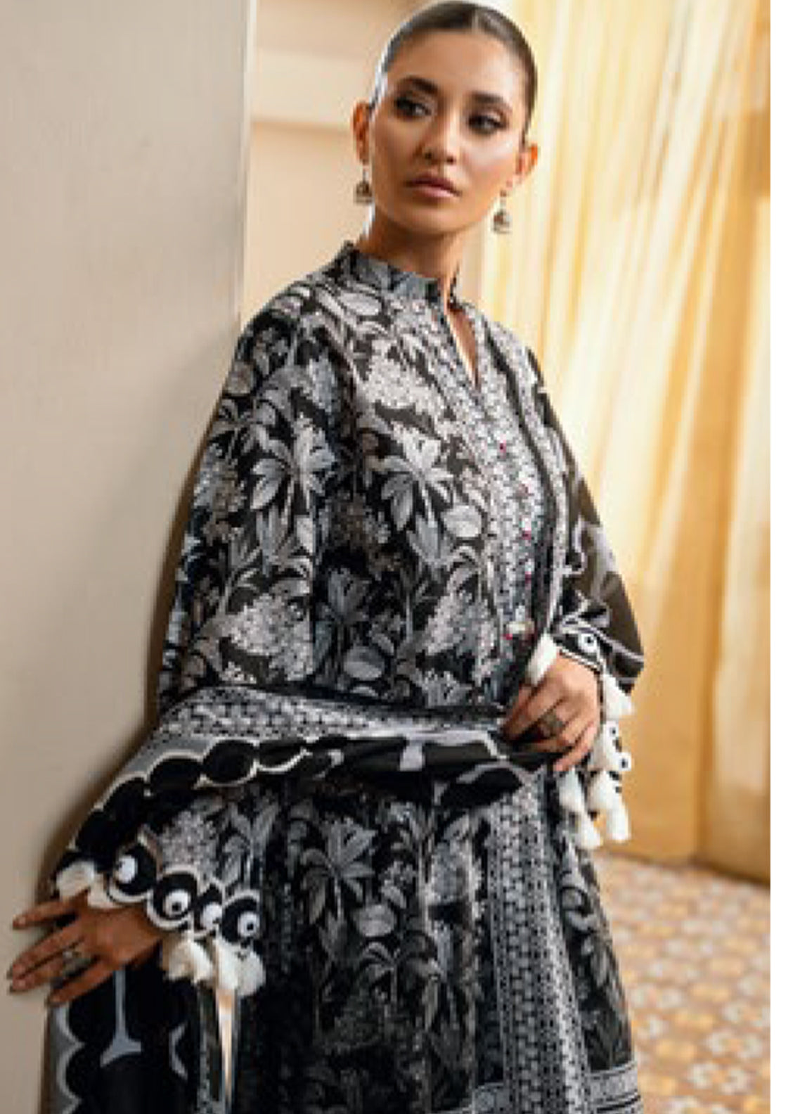 Noir & Blanc By Gul Ahmed Printed Lawn 3 Piece Unstitched Suit GA26NB-WB D-B-62010 Noir & Blanc By Gul Ahmed Printed Lawn 3 Piece Unstitched Suit GA26NB-WB D-B-62010