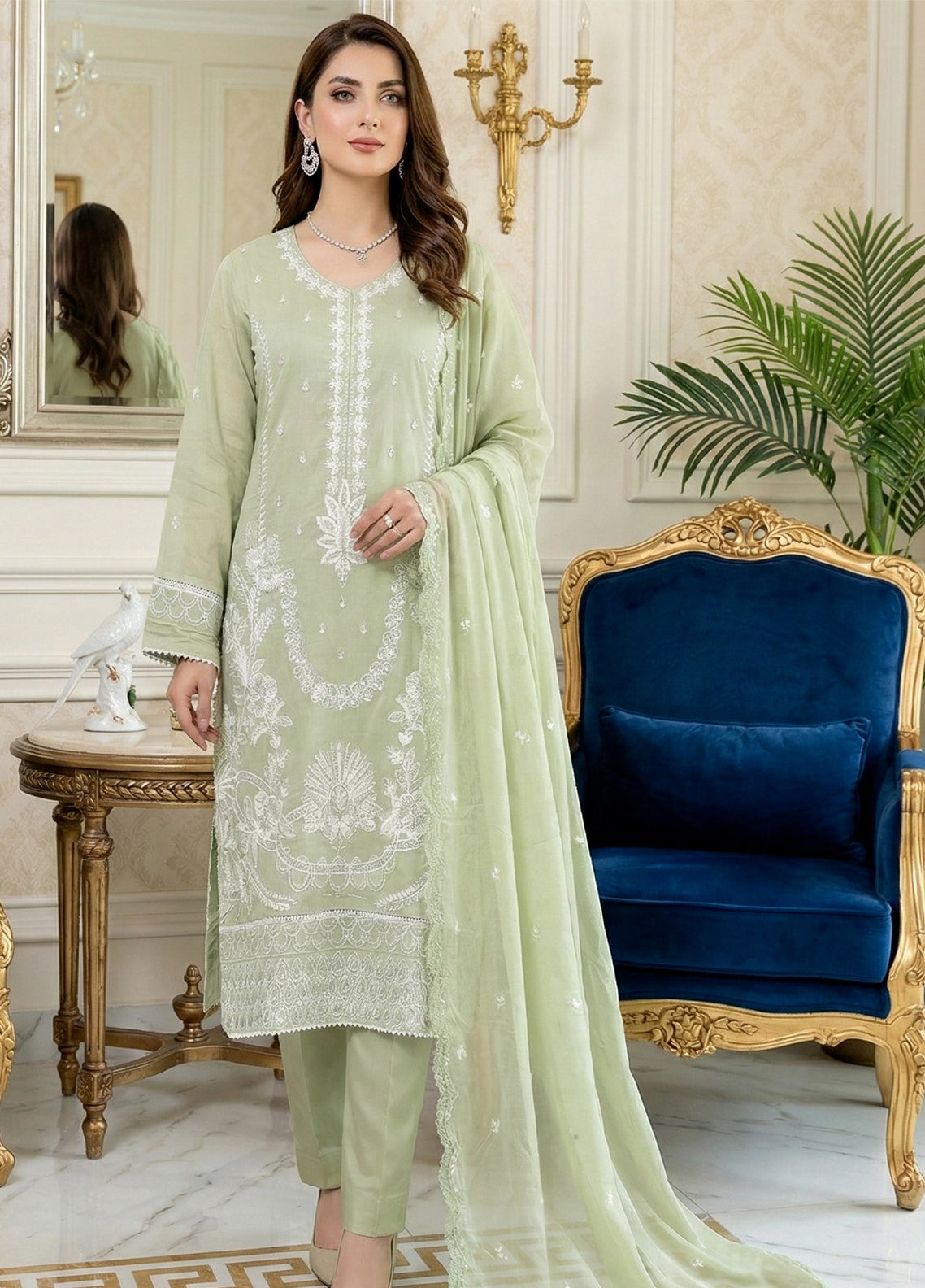 Noor-E-Khaas By Noorjahan Embroidered Lawn 3 Piece Unstitched Suit NJ26NK D-08 Noor-E-Khaas By Noorjahan Embroidered Lawn 3 Piece Unstitched Suit NJ26NK D-08