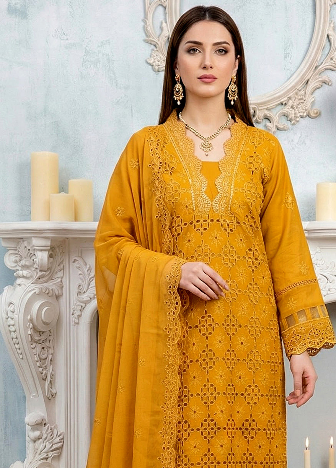 Noor-E-Nazar By Noorjahan Embroidered Lawn 3 Piece Unstitched Suit NJ26NN D-04 Noor-E-Nazar By Noorjahan Embroidered Lawn 3 Piece Unstitched Suit NJ26NN D-04