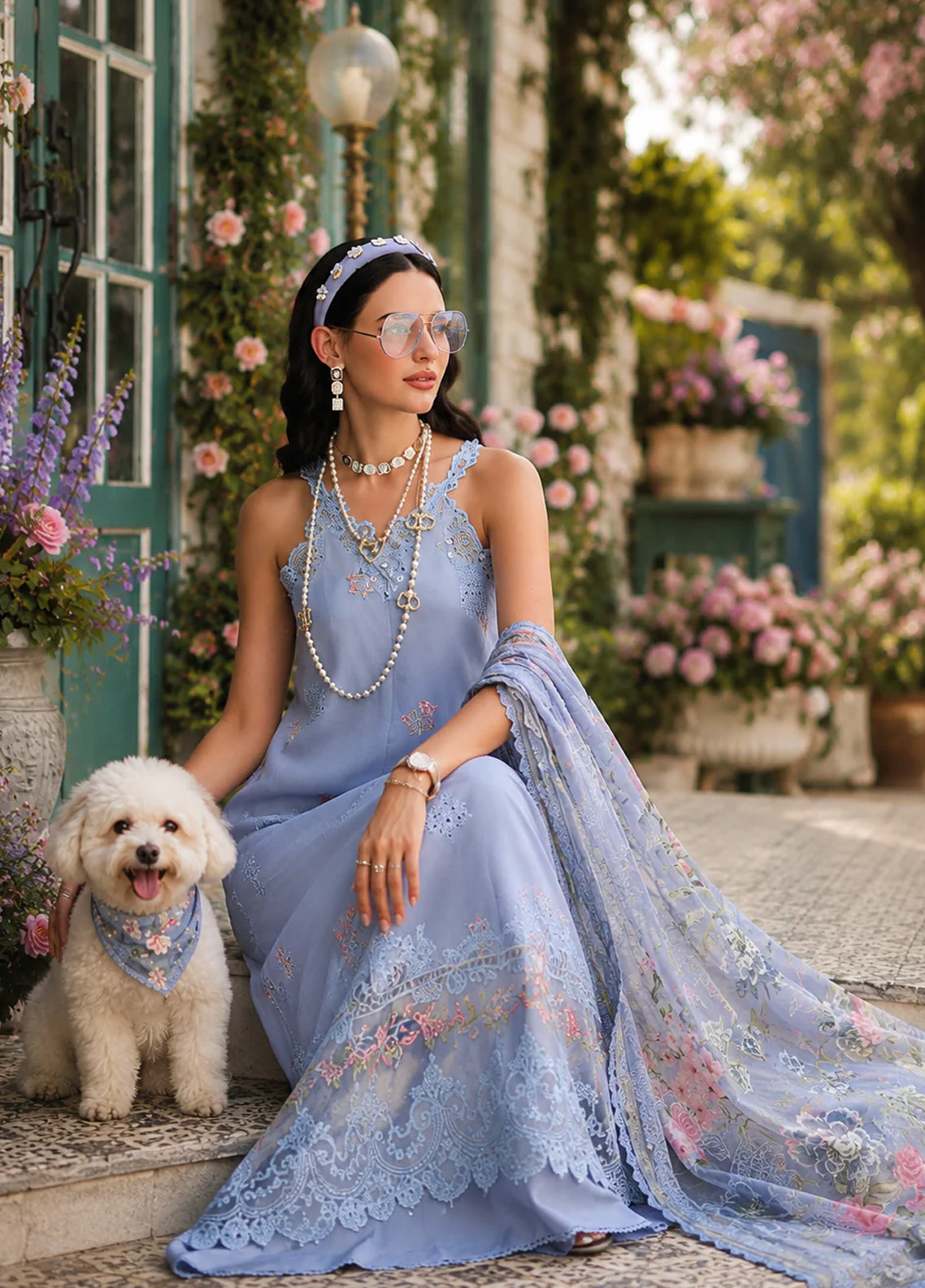Noor By Saadia Asad Eid Luxury Printskhaas Embroidered Lawn 3 Piece Unstitched Suit NSA26ELPK D-1 FROZEN MIST Noor By Saadia Asad Eid Luxury Printskhaas Embroidered Lawn 3 Piece Unstitched Suit NSA26ELPK D-1 FROZEN MIST