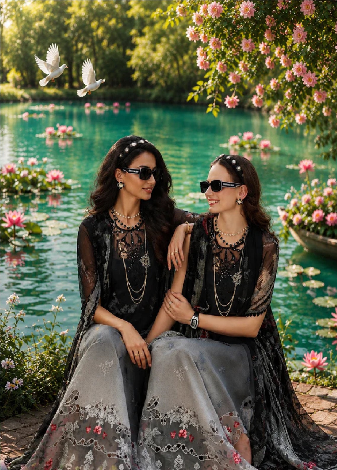 Noor By Saadia Asad Eid Luxury Printskhaas Embroidered Lawn 3 Piece Unstitched Suit NSA26ELPK D-5 MIDNIGHT SMOKE Noor By Saadia Asad Eid Luxury Printskhaas Embroidered Lawn 3 Piece Unstitched Suit NSA26ELPK D-5 MIDNIGHT SMOKE