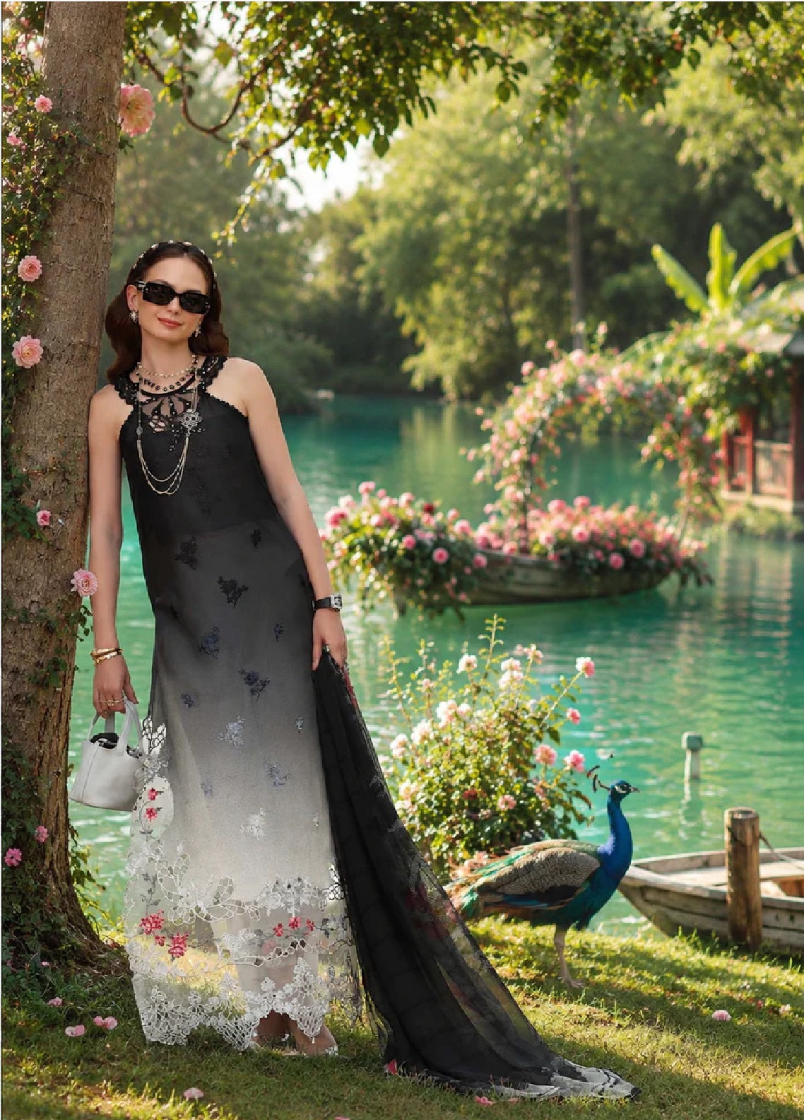 Noor By Saadia Asad Eid Luxury Printskhaas Embroidered Lawn 3 Piece Unstitched Suit NSA26ELPK D-5 MIDNIGHT SMOKE Noor By Saadia Asad Eid Luxury Printskhaas Embroidered Lawn 3 Piece Unstitched Suit NSA26ELPK D-5 MIDNIGHT SMOKE