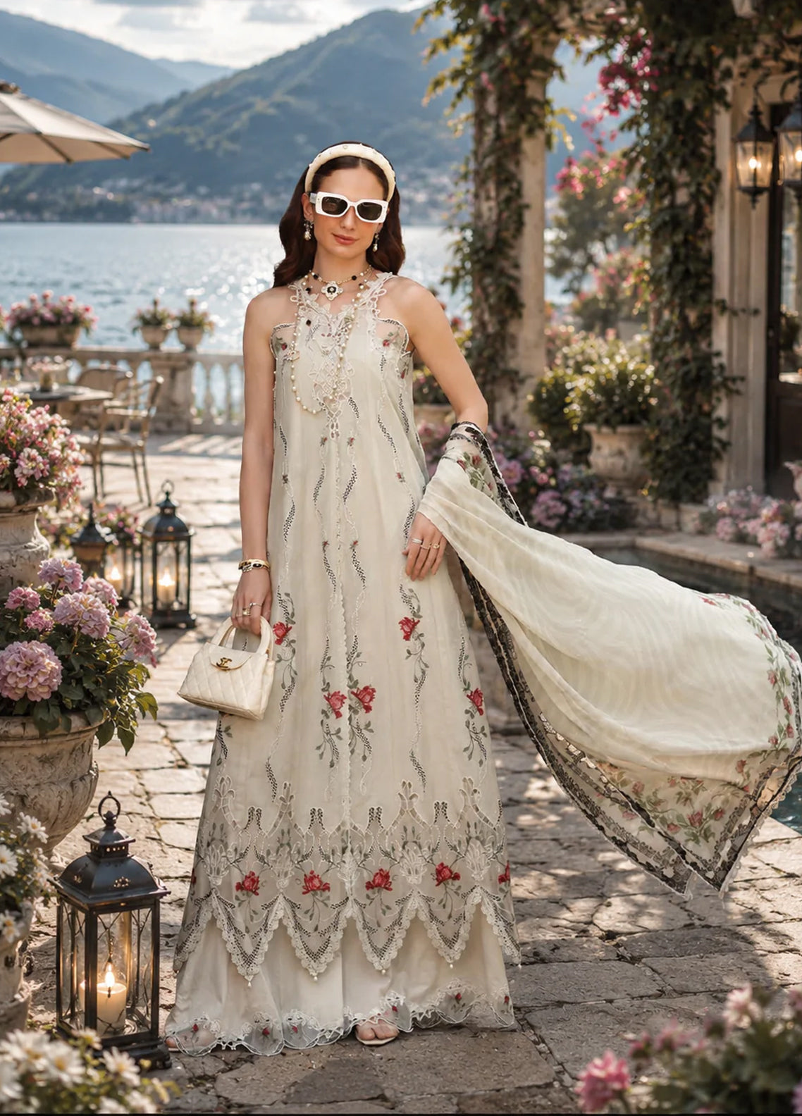 Noor By Saadia Asad Eid Luxury Printskhaas Embroidered Lawn 3 Piece Unstitched Suit NSA26ELPK D-7 IVORY HERITAGE Noor By Saadia Asad Eid Luxury Printskhaas Embroidered Lawn 3 Piece Unstitched Suit NSA26ELPK D-7 IVORY HERITAGE
