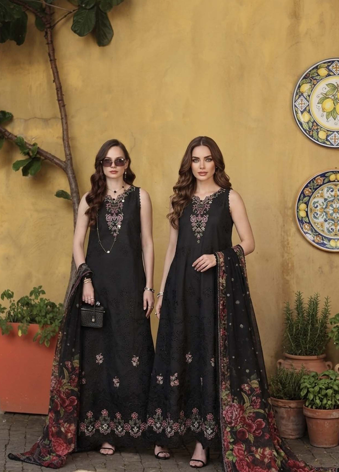 Noor By Saadia Asad Luxury Embroidered Schiffli Laserkari Lawn 3 Piece Unstitched Suit NSA26ELSL D-5 Raven Black Noor By Saadia Asad Luxury Embroidered Schiffli Laserkari Lawn 3 Piece Unstitched Suit NSA26ELSL D-5 Raven Black