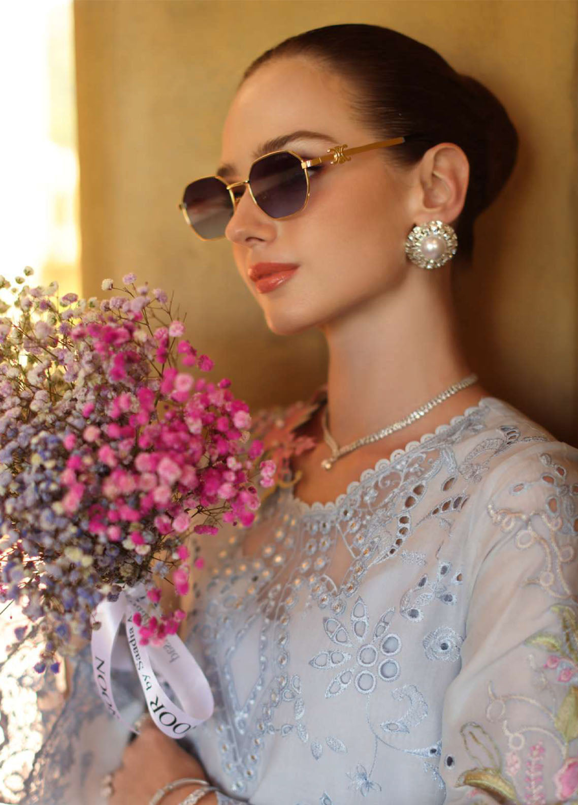 Noor By Saadia Asad Luxury Handwork Schiffli Lawn 3 Piece Unstitched Suit NSA26LEHSL D-10B ROSELLE Noor By Saadia Asad Luxury Handwork Schiffli Lawn 3 Piece Unstitched Suit NSA26LEHSL D-10B ROSELLE