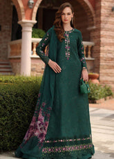 Noor By Saadia Asad Luxury Handwork Schiffli Lawn 3 Piece Unstitched Suit NSA26LEHSL D-1A SORINA