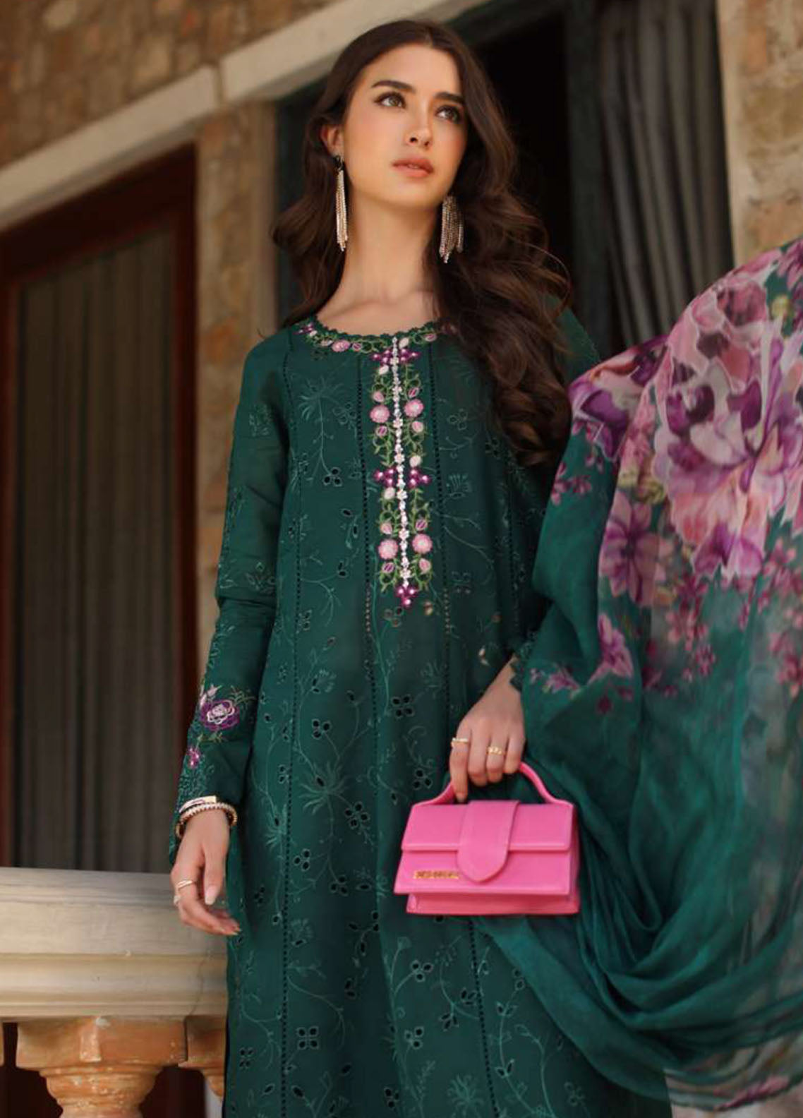 Noor By Saadia Asad Luxury Handwork Schiffli Lawn 3 Piece Unstitched Suit NSA26LEHSL D-1A SORINA Noor By Saadia Asad Luxury Handwork Schiffli Lawn 3 Piece Unstitched Suit NSA26LEHSL D-1A SORINA