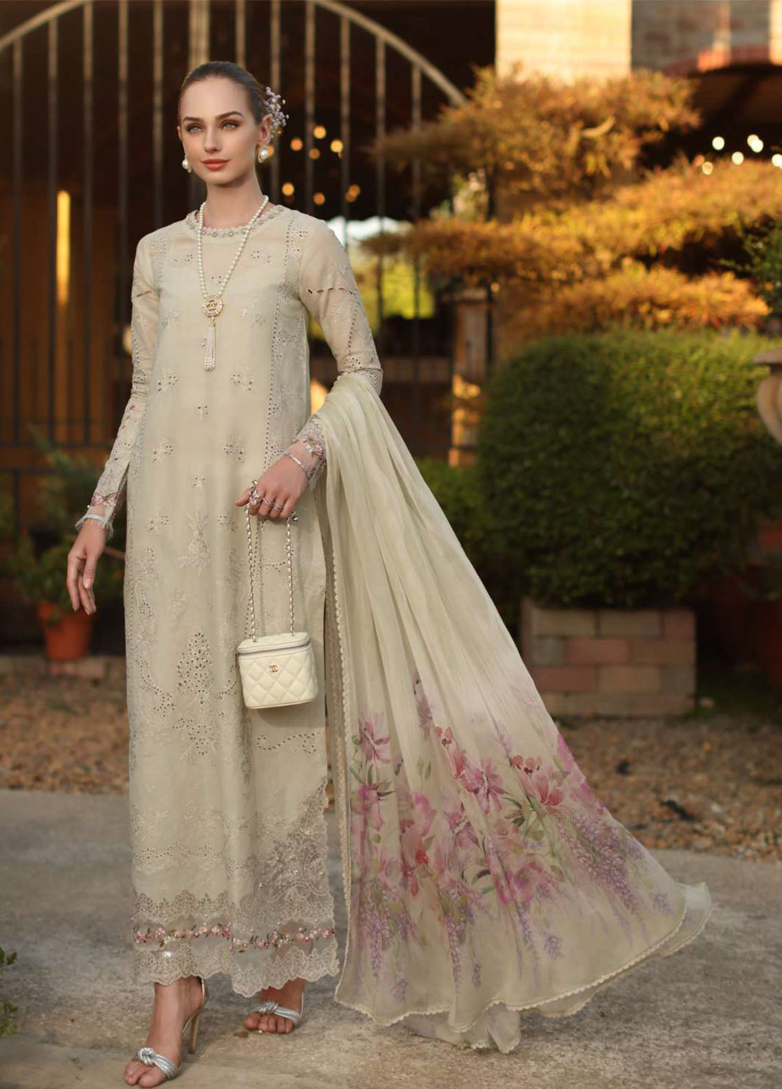 Noor By Saadia Asad Luxury Handwork Schiffli Lawn 3 Piece Unstitched Suit NSA26LEHSL D-2B ALOURA Noor By Saadia Asad Luxury Handwork Schiffli Lawn 3 Piece Unstitched Suit NSA26LEHSL D-2B ALOURA