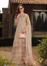 Noor By Saadia Asad Luxury Handwork Schiffli Lawn 3 Piece Unstitched Suit NSA26LEHSL D-8A SELENE