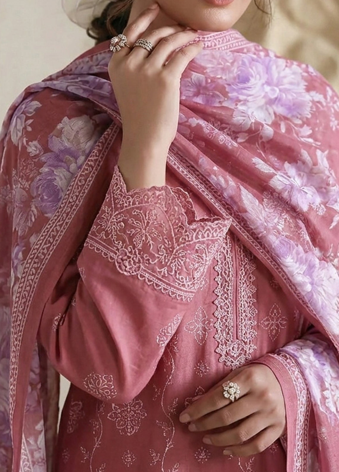 Noor Jahan By VS Textile Meenakari Embroidered Lawn 3 Piece Unstitched Suit VS26NJME D-530 Noor Jahan By VS Textile Meenakari Embroidered Lawn 3 Piece Unstitched Suit VS26NJME D-530