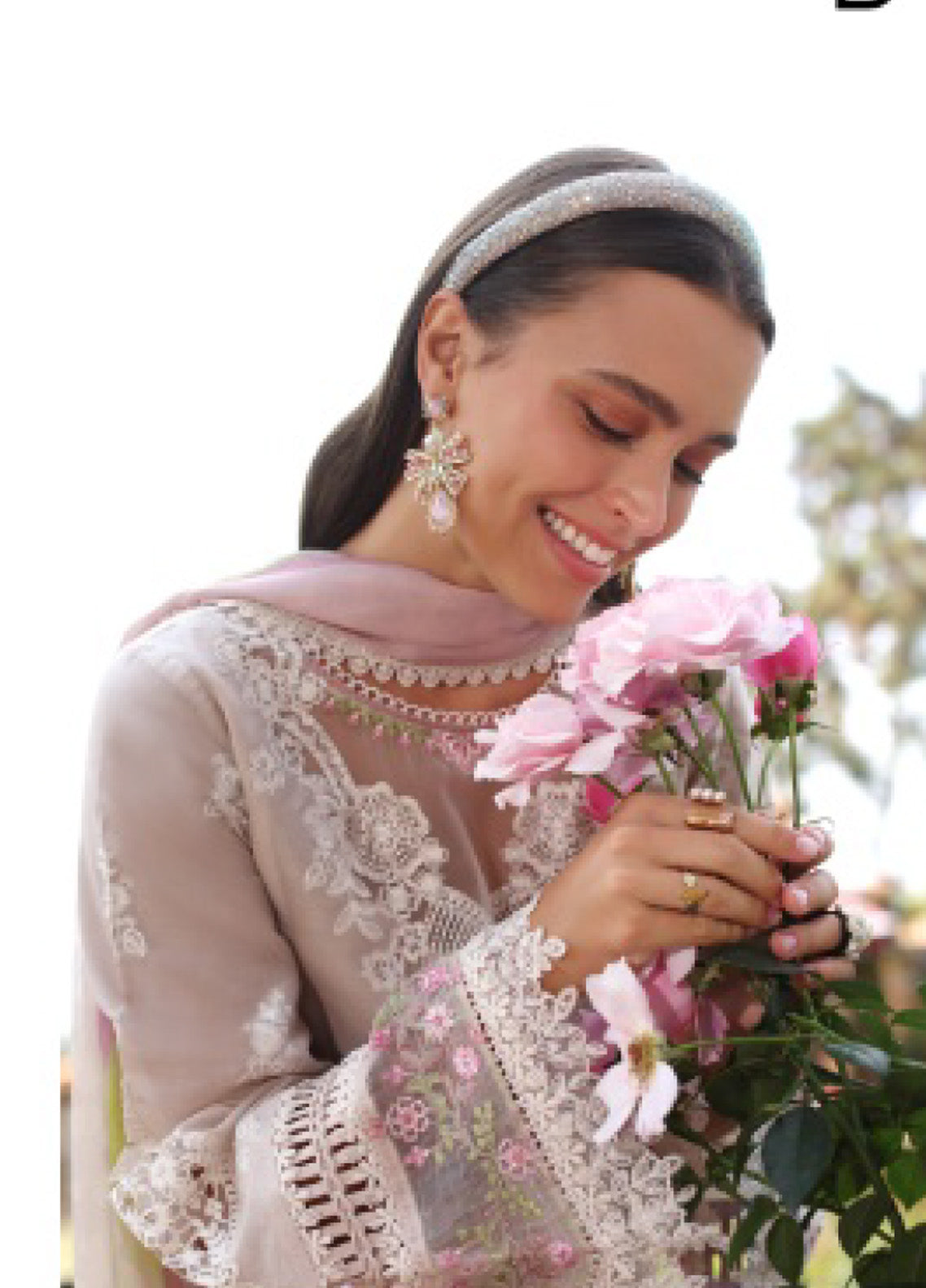 Noor by Saadia Asad Embroidered Lawn Suits Unstitched 3 Piece - SA25EL 4A Noor by Saadia Asad Embroidered Lawn Suits Unstitched 3 Piece - SA25EL 4A