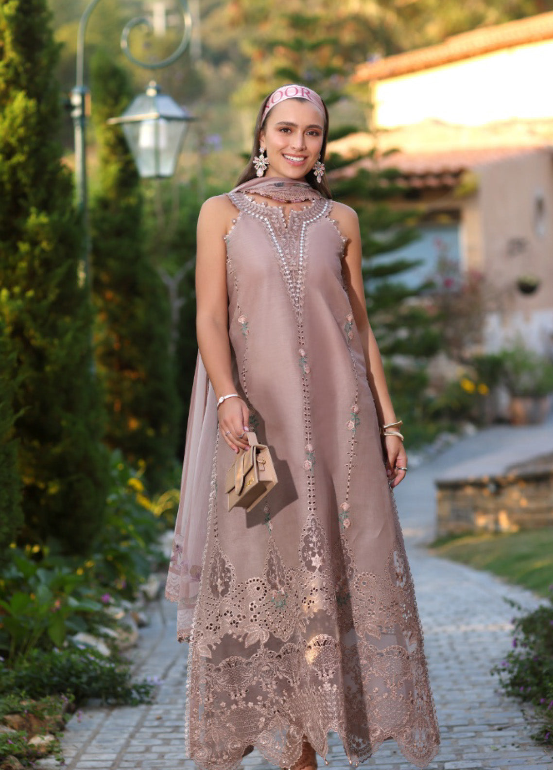 Noor by Saadia Asad Embroidered Lawn Suits Unstitched 3 Piece - SA25EL 6B Noor by Saadia Asad Embroidered Lawn Suits Unstitched 3 Piece - SA25EL 6B