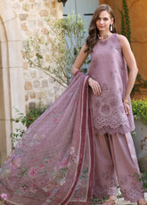Noor by Saadia Asad Embroidered Lawn Suits Unstitched 3 Piece - SA25EL 8A