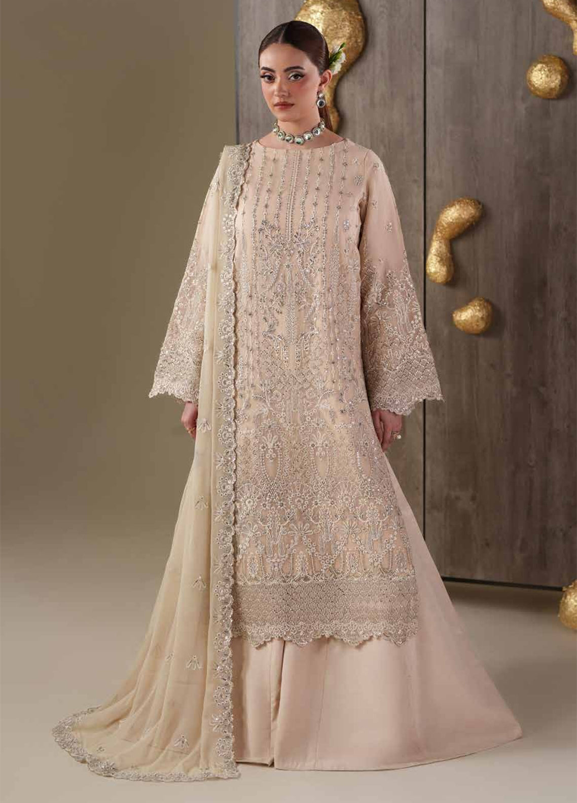 Nouvelle By Emaan Adeel Luxury Embroidered Chiffon 3 Piece Unstitched Suit EA26NLC D-CAMALLIE Nouvelle By Emaan Adeel Luxury Embroidered Chiffon 3 Piece Unstitched Suit EA26NLC D-CAMALLIE