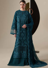 Nouvelle By Emaan Adeel Luxury Embroidered Chiffon 3 Piece Unstitched Suit EA26NLC D-EIRA
