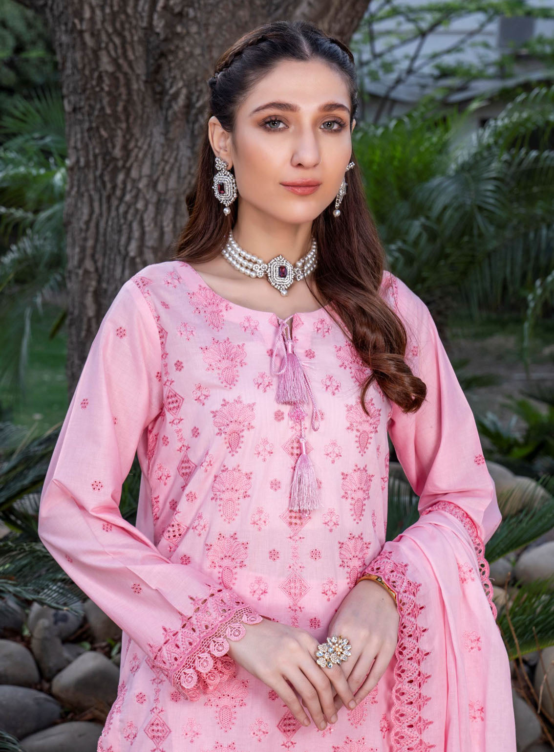 Nova By MR Textile Embroidered Chikankari Lawn Suits Unstitched 3 Piece - MRT24NL 03 Nova By MR Textile Embroidered Chikankari Lawn Suits Unstitched 3 Piece - MRT24NL 03
