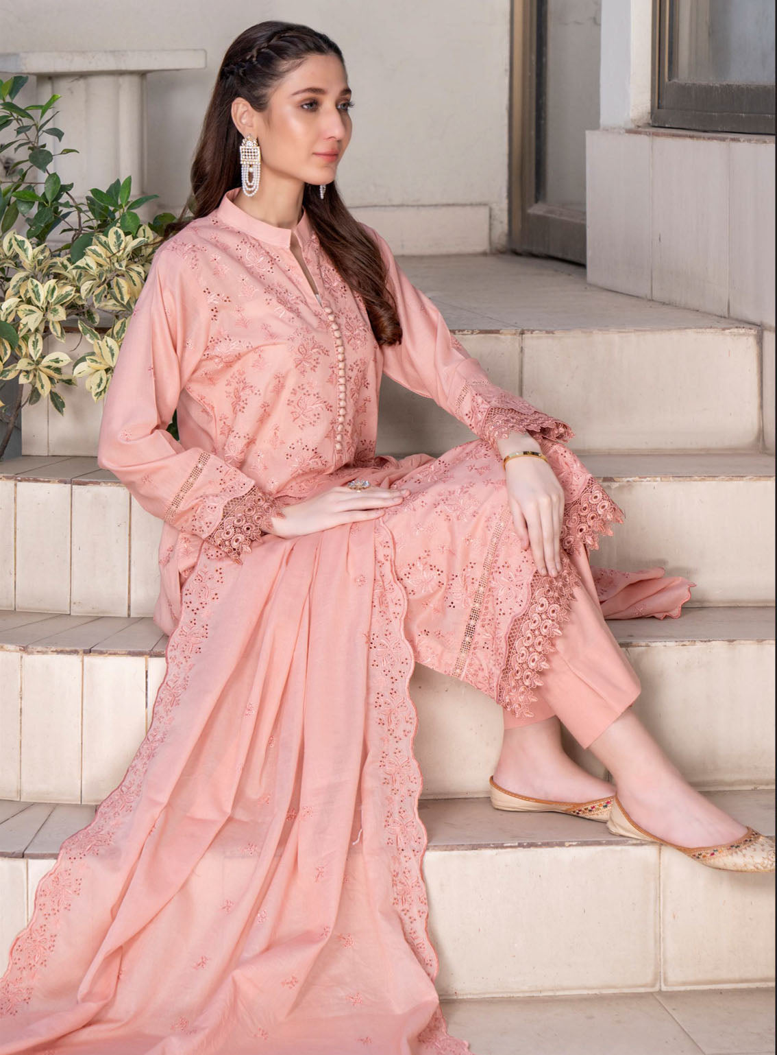 Nova By MR Textile Embroidered Chikankari Lawn Suits Unstitched 3 Piece - MRT24NL 05 Nova By MR Textile Embroidered Chikankari Lawn Suits Unstitched 3 Piece - MRT24NL 05