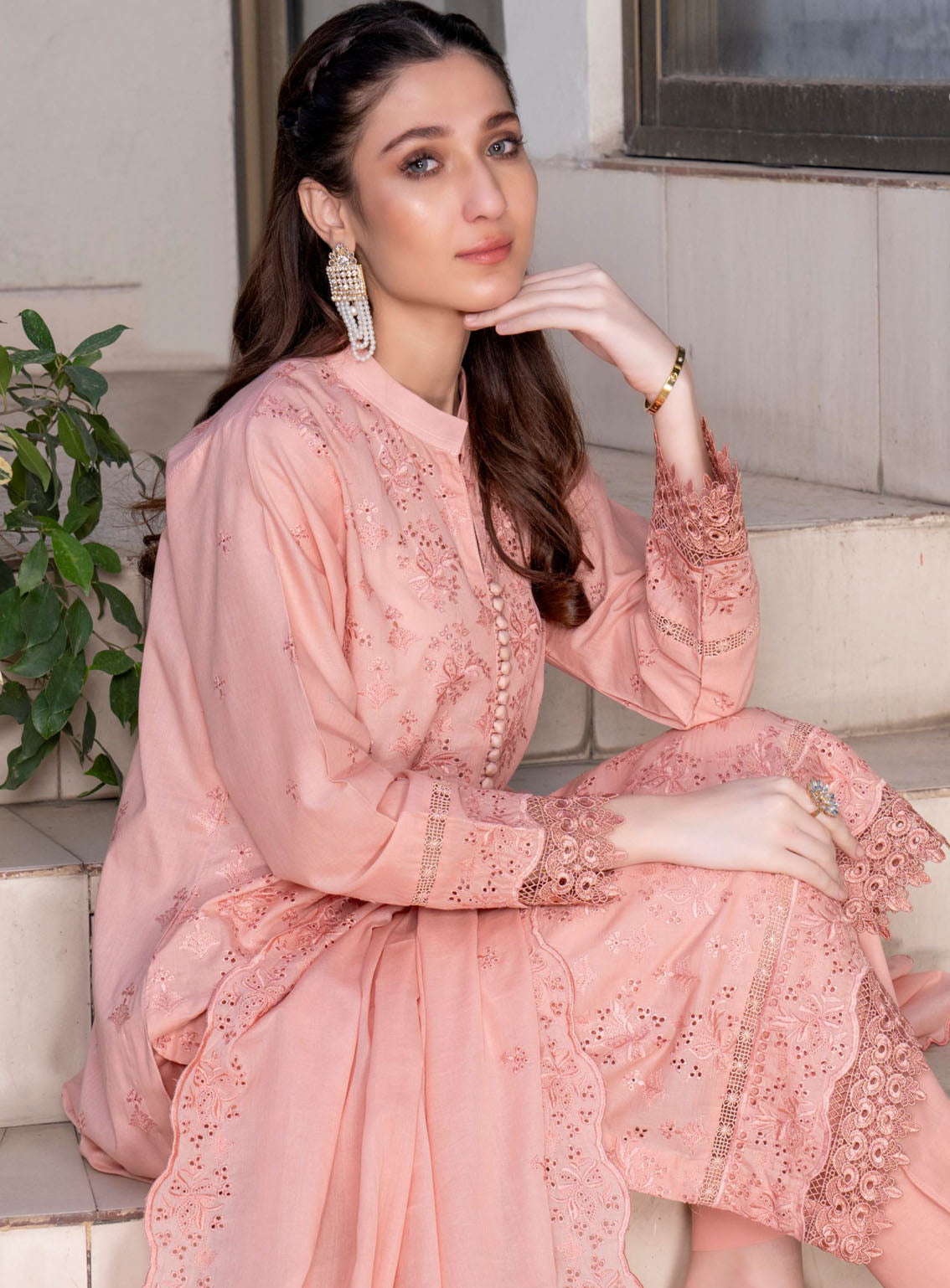 Nova By MR Textile Embroidered Chikankari Lawn Suits Unstitched 3 Piece - MRT24NL 05 Nova By MR Textile Embroidered Chikankari Lawn Suits Unstitched 3 Piece - MRT24NL 05