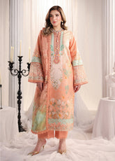 Nova By Rang Rasiya Embroidered Lawn 3 Piece Unstitched Suit RR26NSEED-01 CECILIA