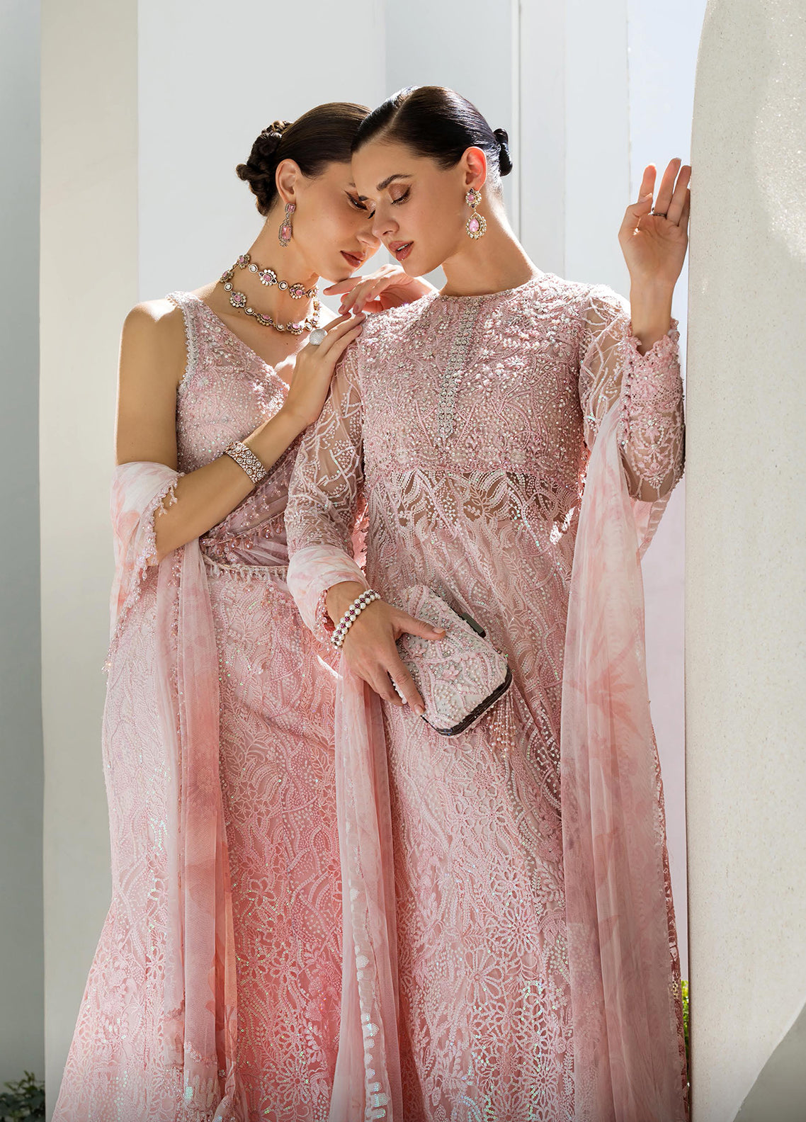 Nur By Sobia Nazir Festive Embroidered Net 3 Piece Unstitched Suit SN26NF D-5 Nur By Sobia Nazir Festive Embroidered Net 3 Piece Unstitched Suit SN26NF D-5