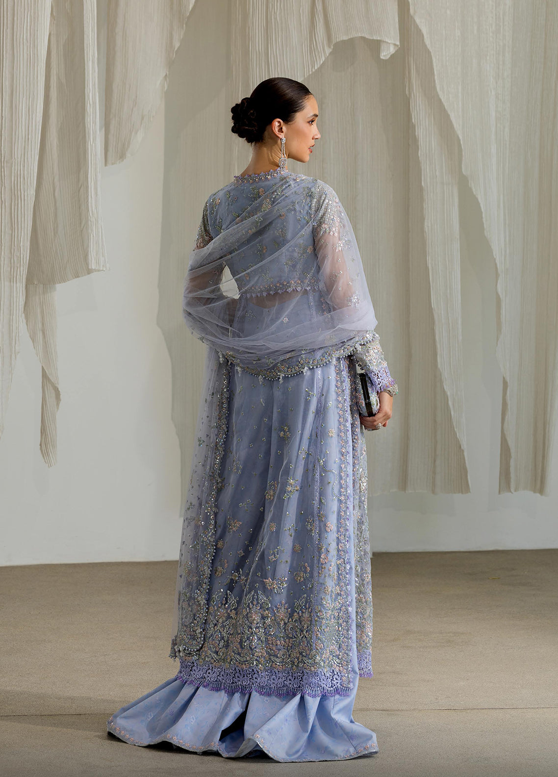 Nur By Sobia Nazir Festive Embroidered Organza 3 Piece Unstitched Suit SN26NF D-2 Nur By Sobia Nazir Festive Embroidered Organza 3 Piece Unstitched Suit SN26NF D-2