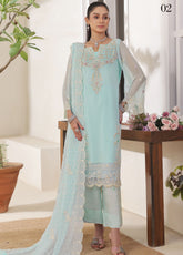 Nurin by Soghat Creation Embroidered Chiffon Suits Unstitched 3 Piece - SC25NC 02