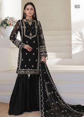 Nurin by Soghat Creation Embroidered Chiffon Suits Unstitched 3 Piece - SC25NC 03