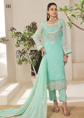 Nurin by Soghat Creation Embroidered Chiffon Suits Unstitched 3 Piece - SC25NC 08