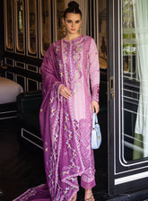 Orient Express By Mushq Embroidered Lawn Suits Unstitched 3 Piece - MQ24OE 01 ELODIE